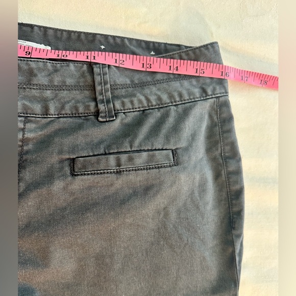 Loft Marisa Gray Stonewashed Style Cotton Blend Trousers Size 4 - Picture 10 of 11